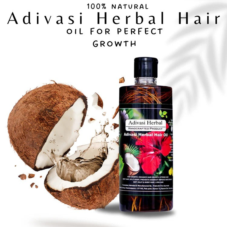 🌱 Original Adivasi Herbal Hair Oil 🪔 (Copy)
