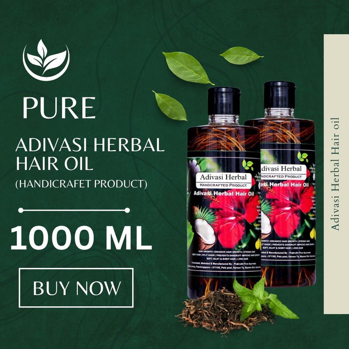🌱 Original Adivasi Herbal Hair Oil 🪔 (Copy)