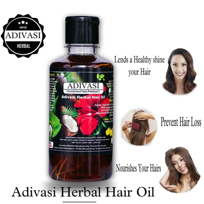🌱 Original Adivasi Herbal Hair Oil 🪔 (Copy)