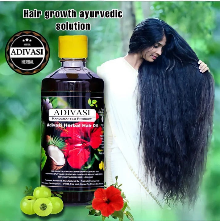 🌱 Original Adivasi Herbal Hair Oil 🪔 (Copy)
